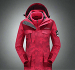 Soft shell ski jacket windproof, waterproof for Men and women - Vital