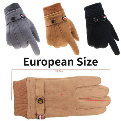 Suede Winter Men's Gloves - Vital