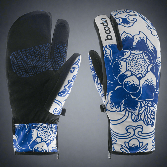 three finger ski gloves - Vital