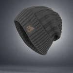 Velvet Short Cuffed Pullover Knitted Beanie Hat - Vital