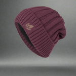 Velvet Short Cuffed Pullover Knitted Beanie Hat - Vital