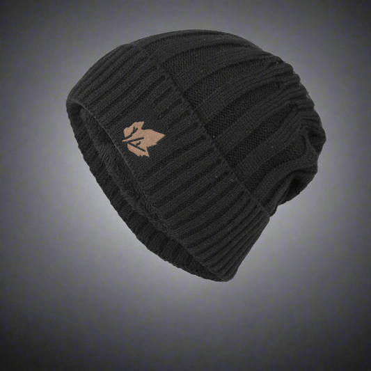 Velvet Short Cuffed Pullover Knitted Beanie Hat - Vital