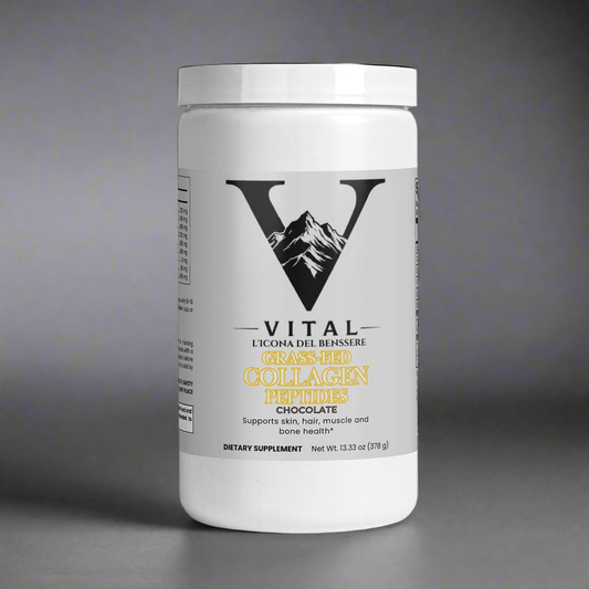 Vital | 100% Grass - Fed Collagen Peptides Powder (Chocolate) - Vital
