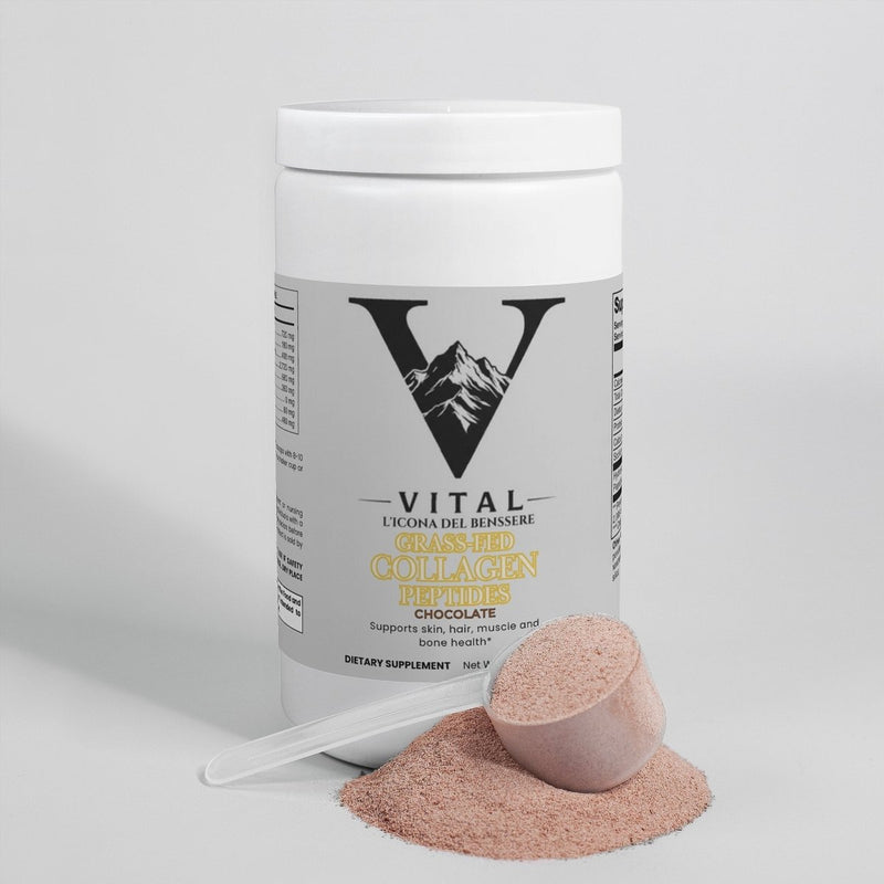 Vital | 100% Grass - Fed Collagen Peptides Powder (Chocolate) - Vital