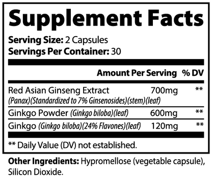 Vital | Ginkgo Biloba + Ginseng - Vital