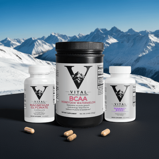 Vital | Mountain Athlete Recovery Bundle with Honeydew Watermelon BCAA - Vital