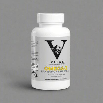 Vital | Omega - 3 EPA 180mg + DHA 120mg - Vital
