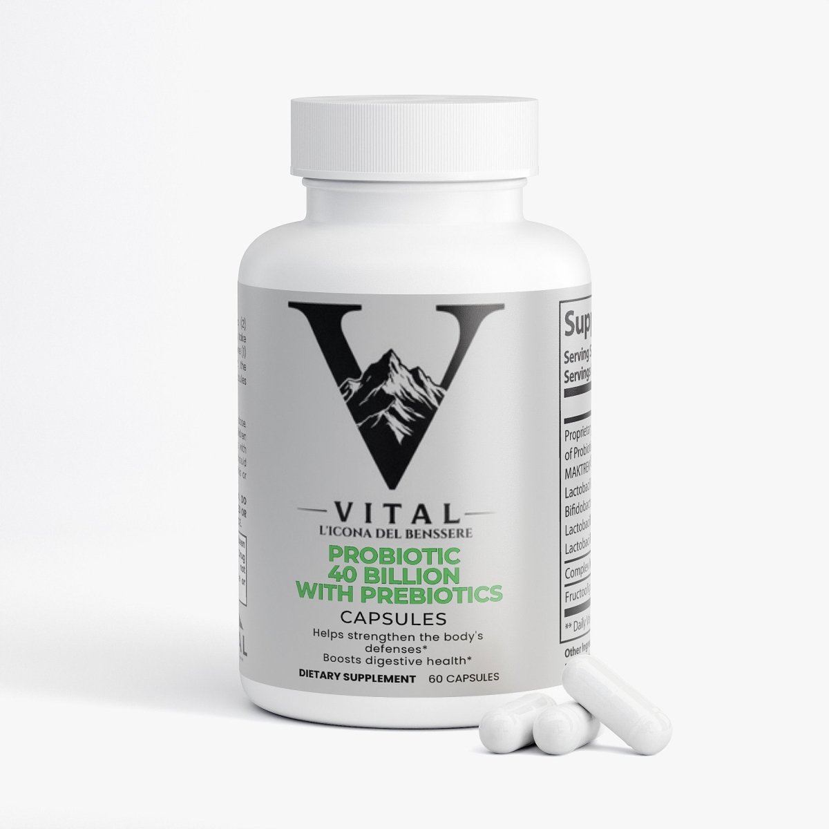 Vital | Probiotic 40 Billion with Prebiotics - Vital