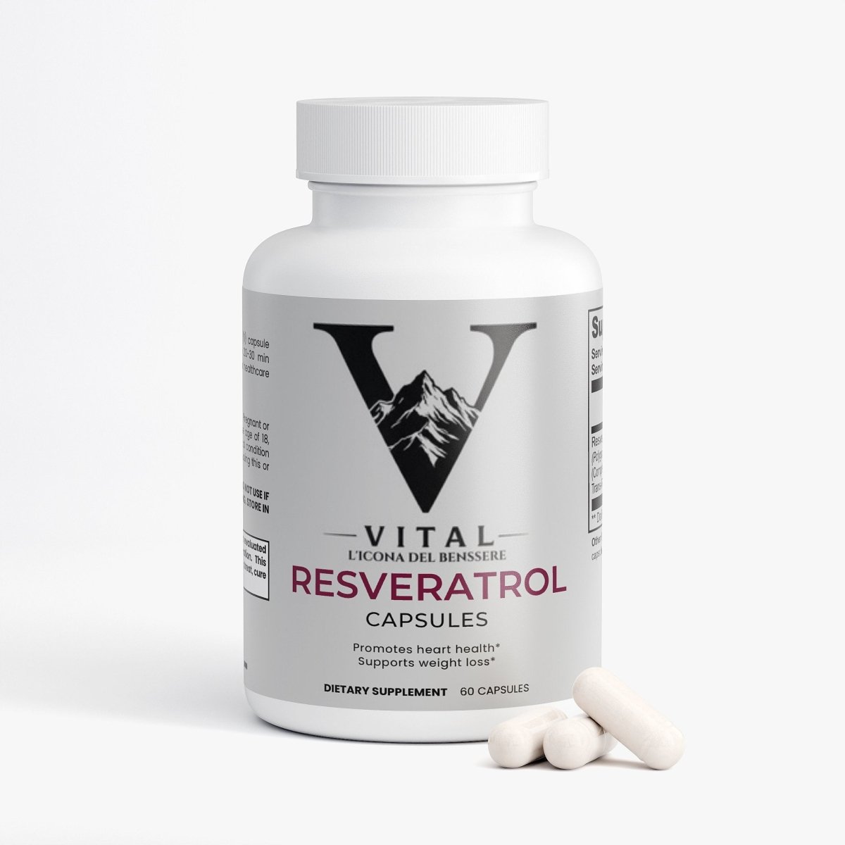 Vital | Resveratrol 50% 600mg - Vital