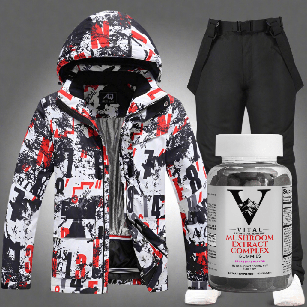 Vital | Ski Jacket+Pants x 10 in 1 Mushroom Gummies - Vital
