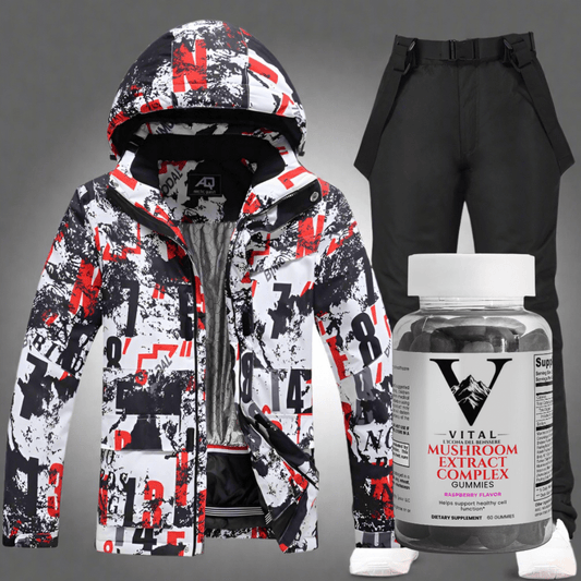 Vital | Ski Jacket+Pants x 10 in 1 Mushroom Gummies - Vital