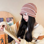 Water Ripple Knitted Beanie - Vital