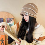 Water Ripple Knitted Beanie - Vital