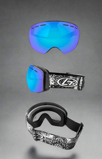 Windshield ski goggles - Vital