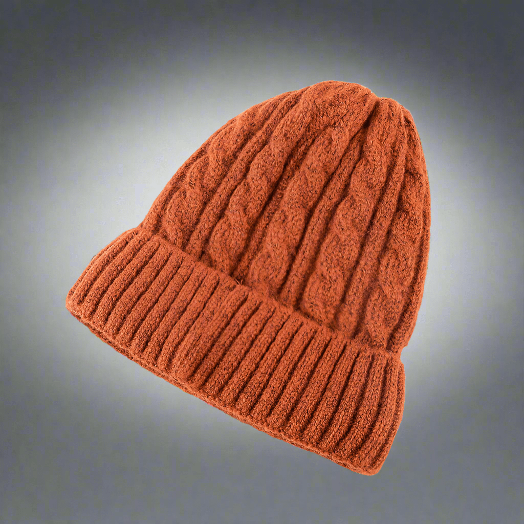 Winter Mohair Women Fleece Knitted Beanie - Vital