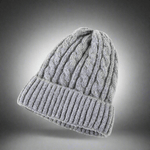 Winter Mohair Women Fleece Knitted Beanie - Vital