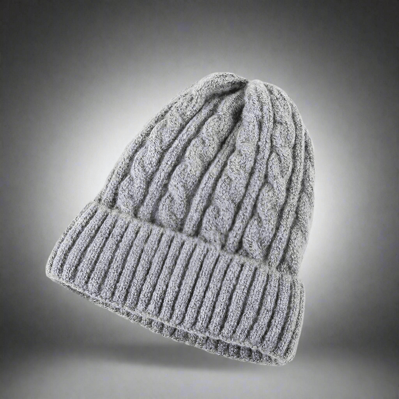 Winter Mohair Women Fleece Knitted Beanie - Vital